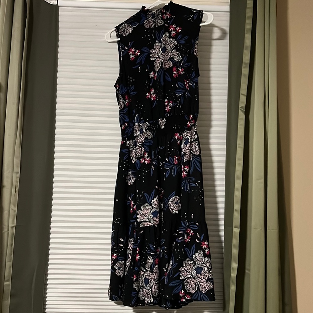 Smocked neck and waist dress